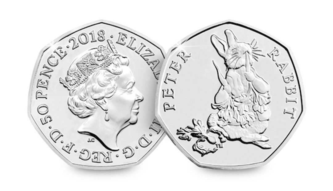 Win a 2018 Peter Rabbit Uncirculated 50p Coin
