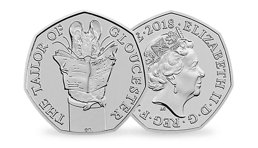 Win a 2018 Tailor Of Gloucester 50p Coin