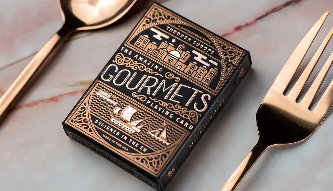 Win Gourmets Playing Cards