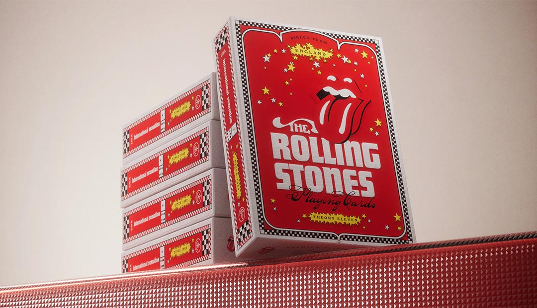 Win The Rolling Stones Playing Cards