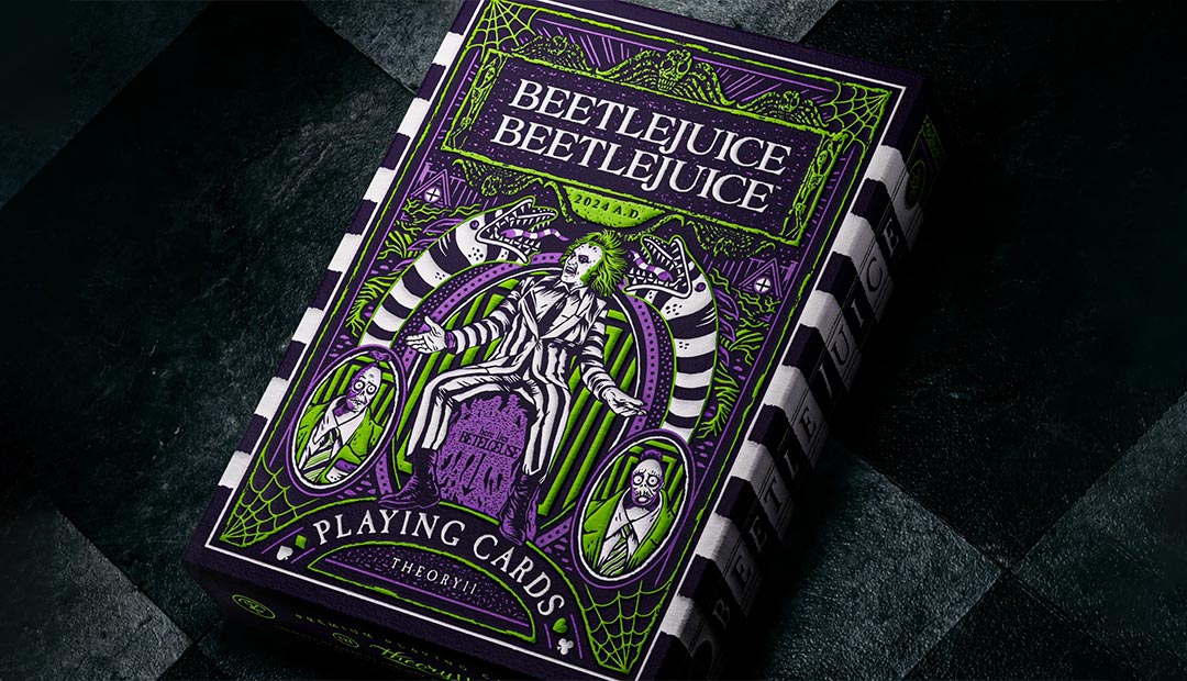 Win Beetlejuice Playing Cards