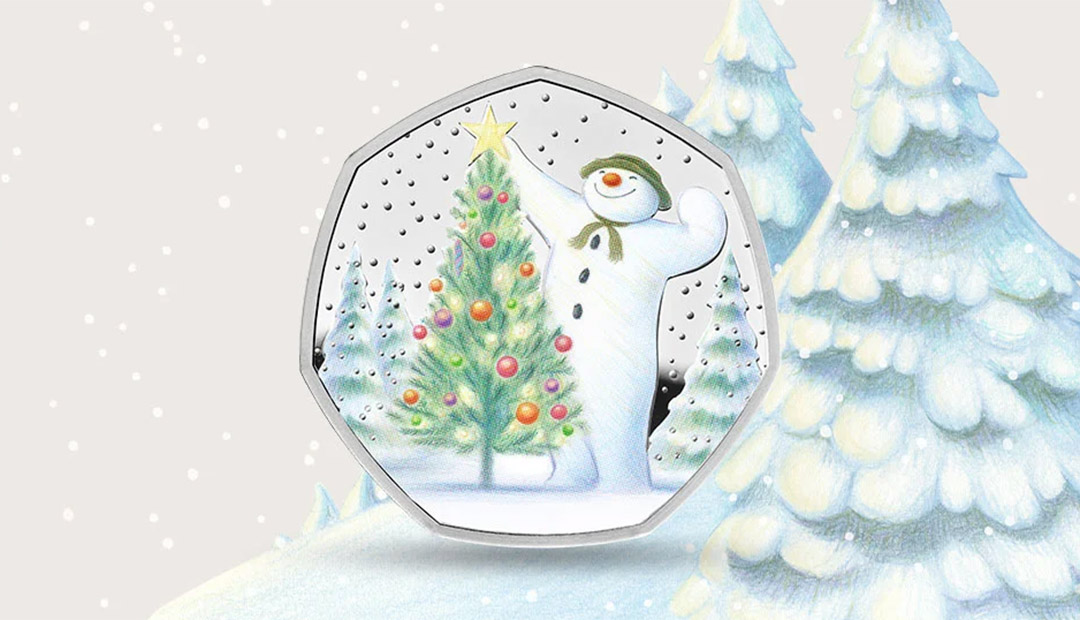 Win The Snowman 2024 50p Coin Set