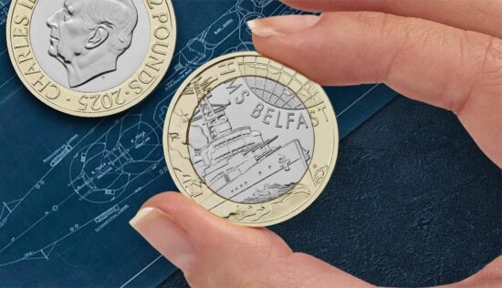 HMS Belfast £2 Coin