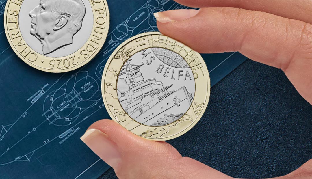 Win A HMS Belfast £2 Coin