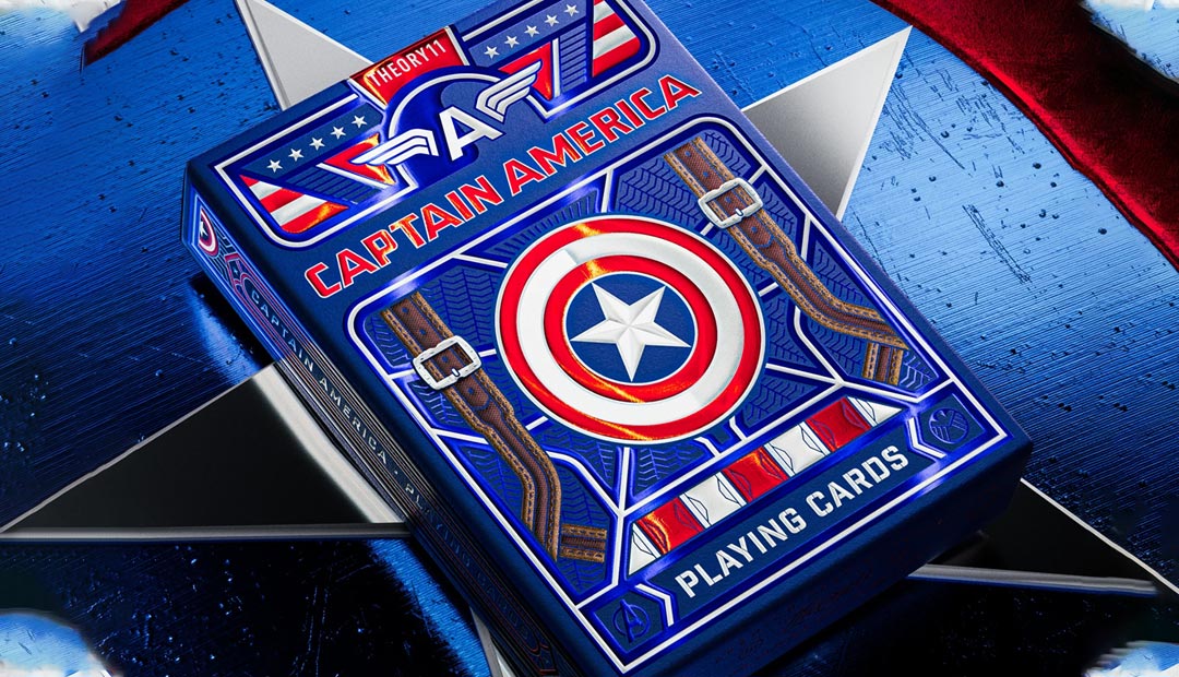 Win Captain America Playing Cards